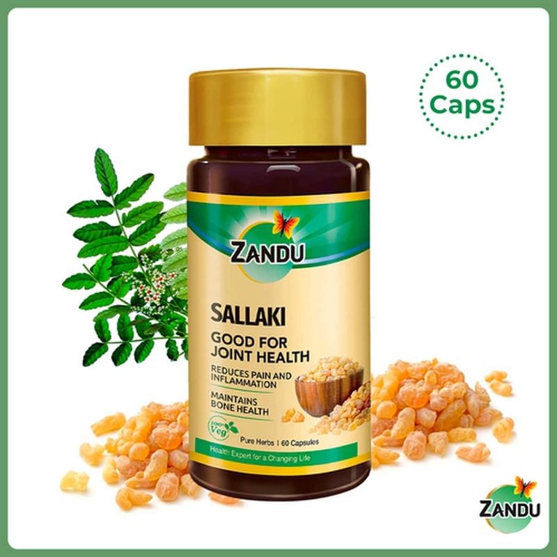 Zandu Sallaki Capsules (60 Caps)