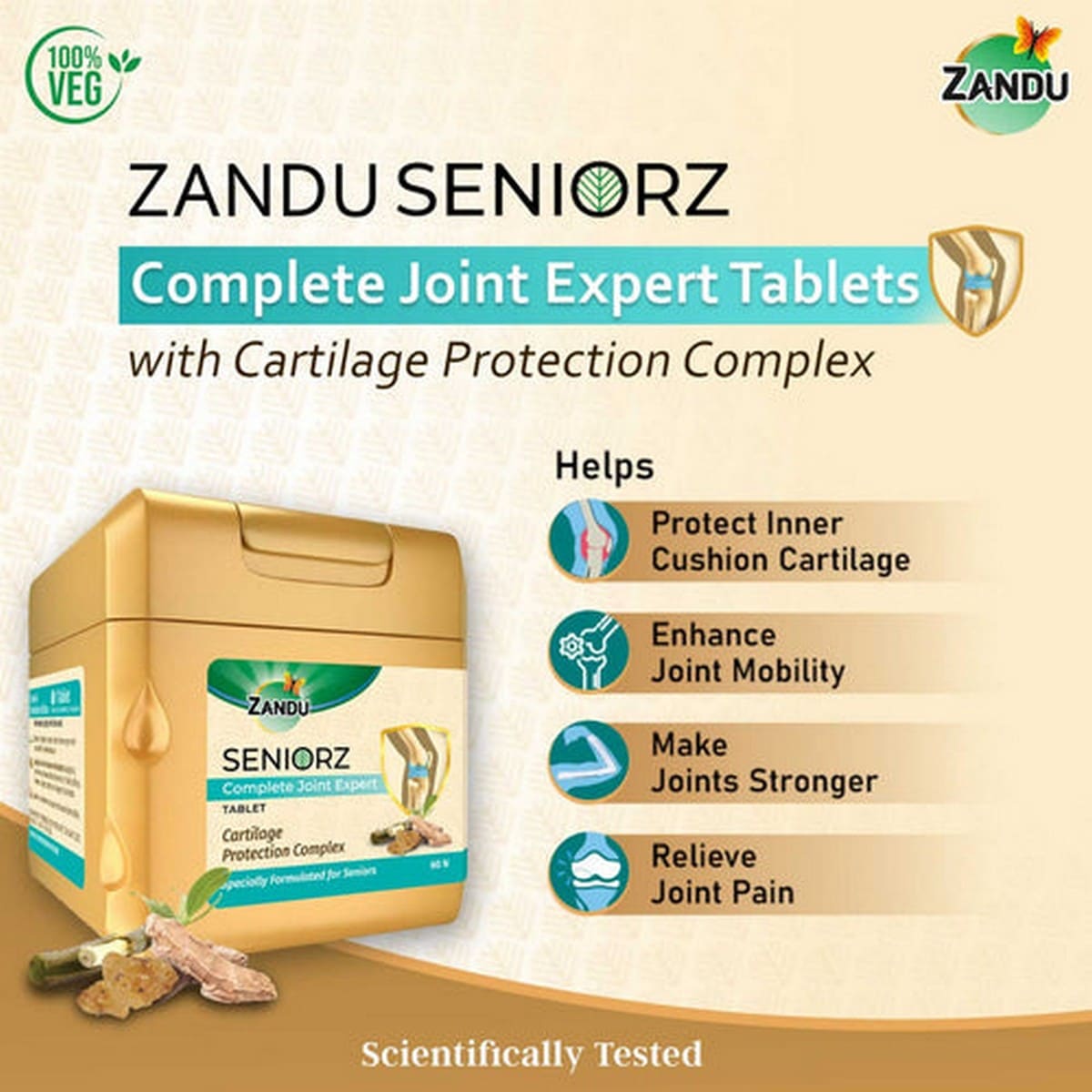 Zandu Seniorz Complete Joint Expert (60 Tabs)