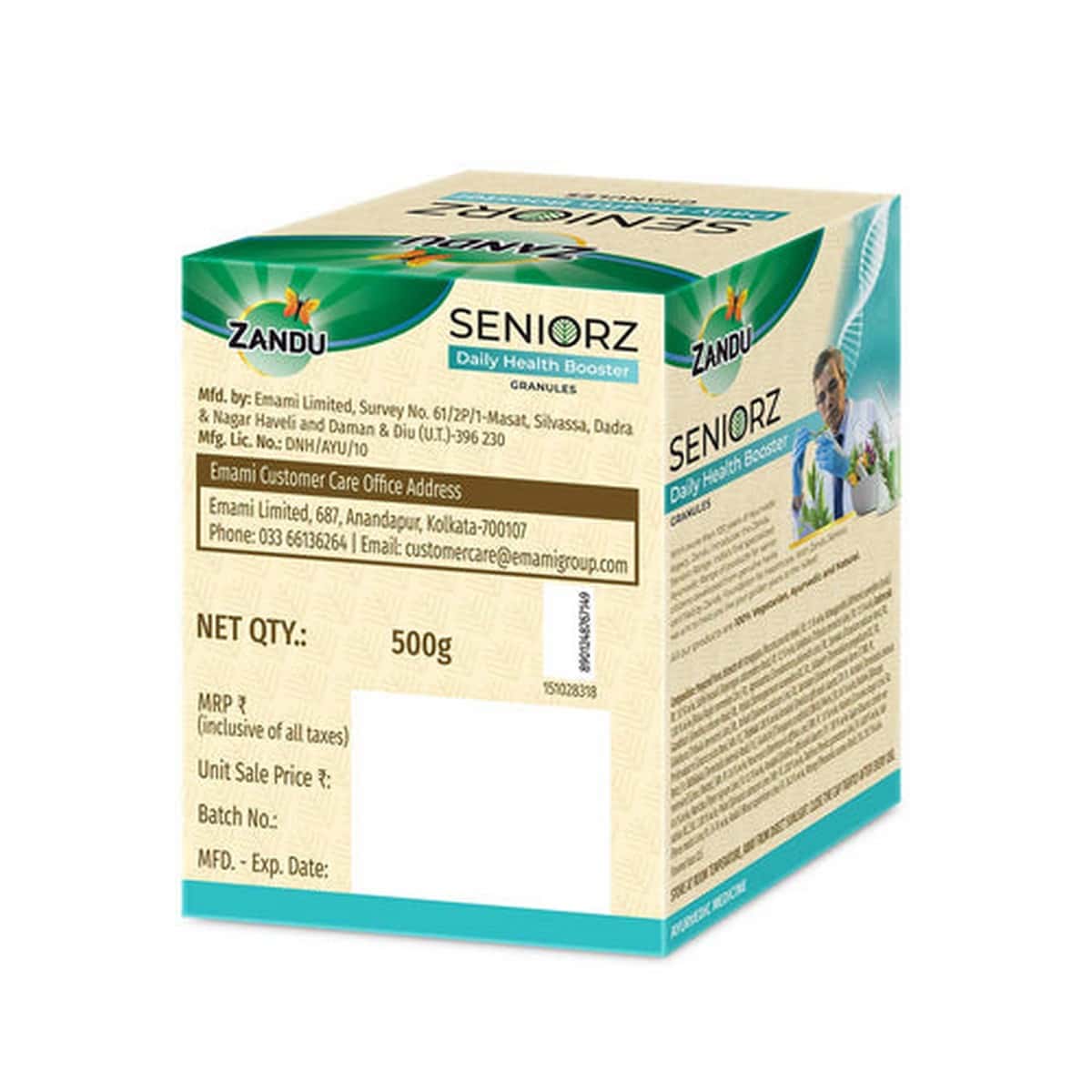 Zandu Seniorz Daily Health Booster Granules (500 gm)