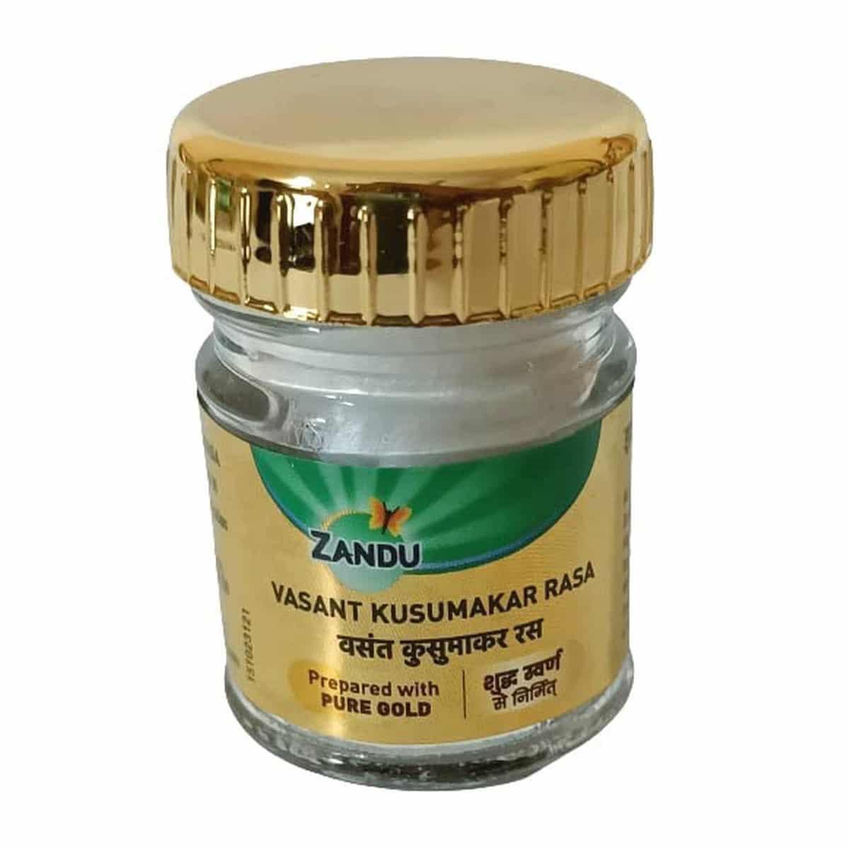 Zandu Vasant Kusumakar Rasa with Gold (30 Tab)