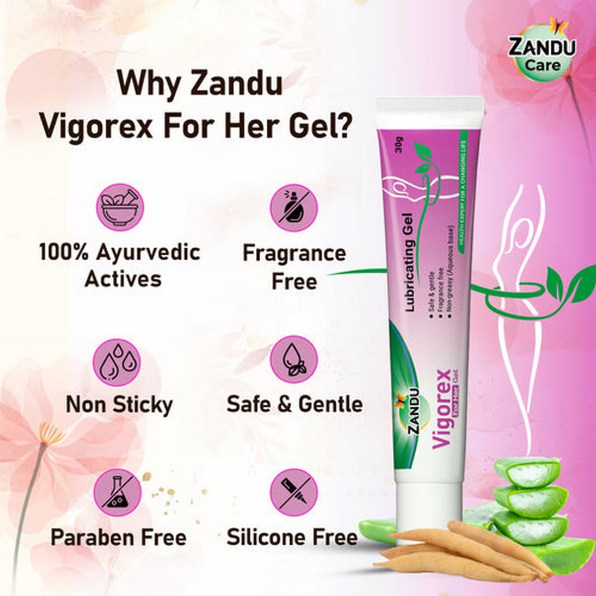 Zandu Vigorex Gel For Her (Pack of 2)