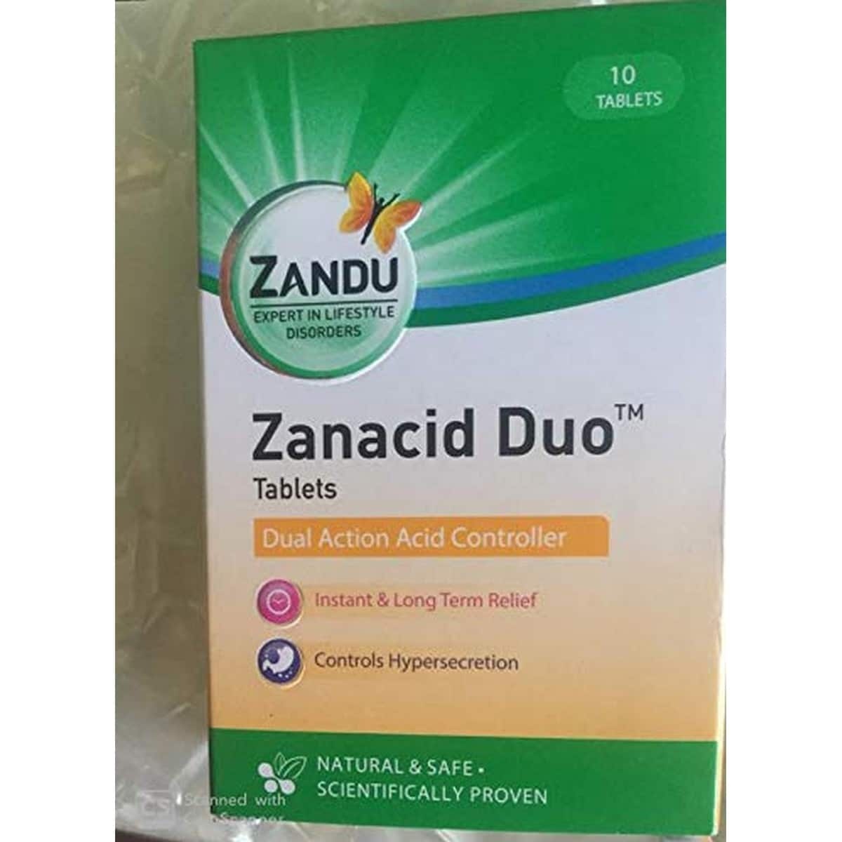 Zandu Zanacid Duo (10 Tablets)