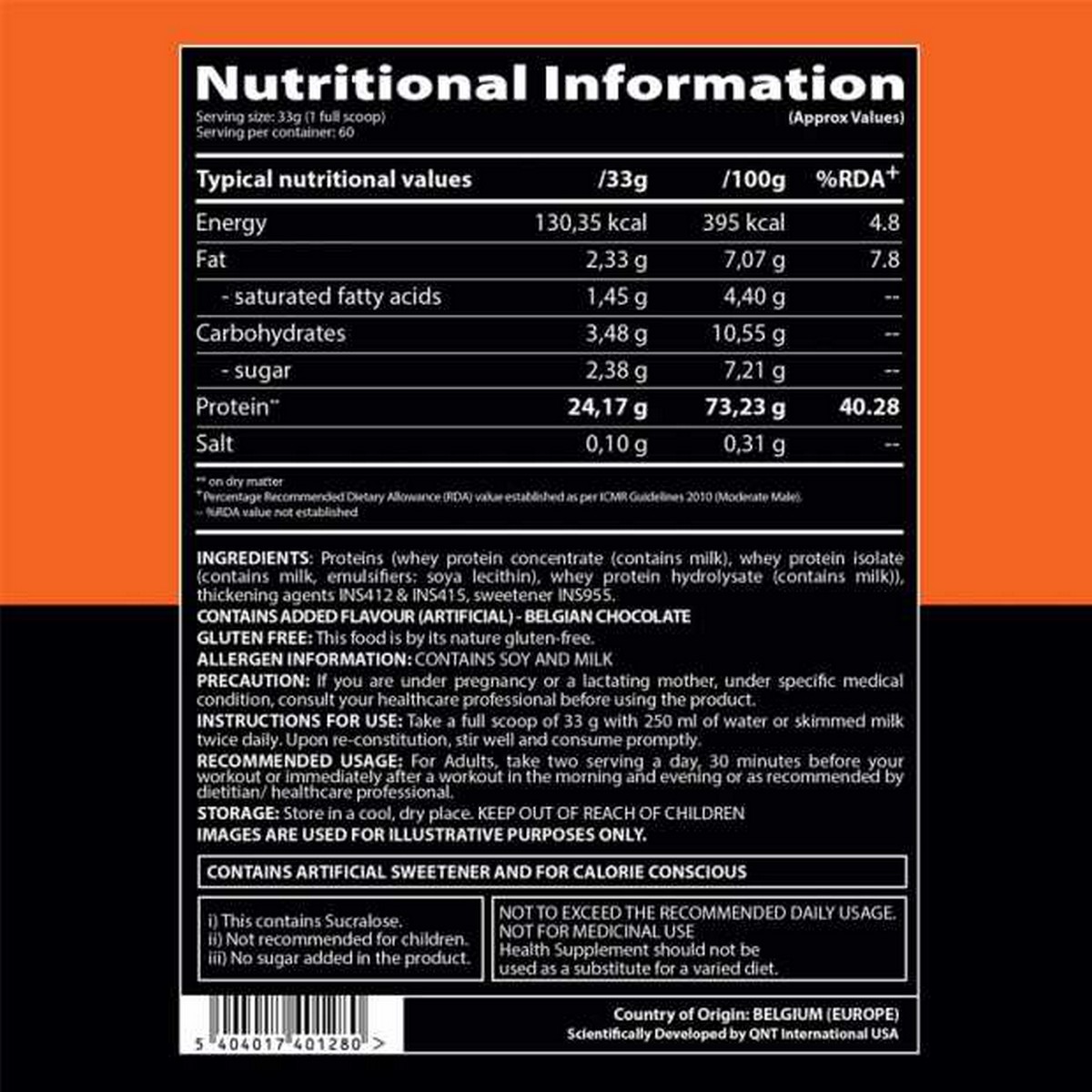 QNT Delicious Whey Protein (2Kg)