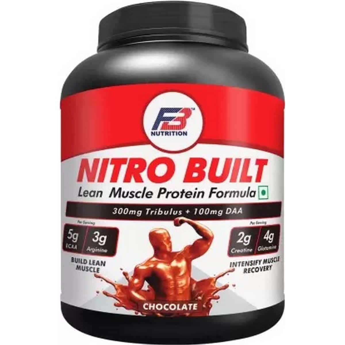 FB Nutrition NITRO BUILT Lean Muscle Protein (2 kg, Chocolate)